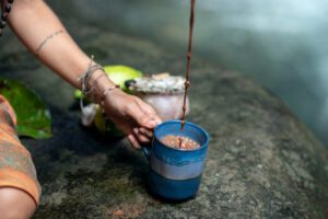 cacao ceremony in Manuel Antonio Costa Rica